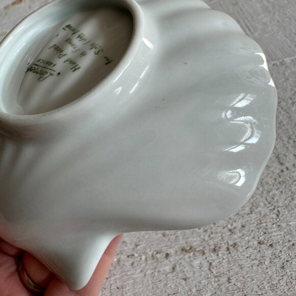 Vintage Limoges France Saks Fifth Avenue Shell Bowl - Picture 10 of 11